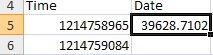 Apply UTC formula